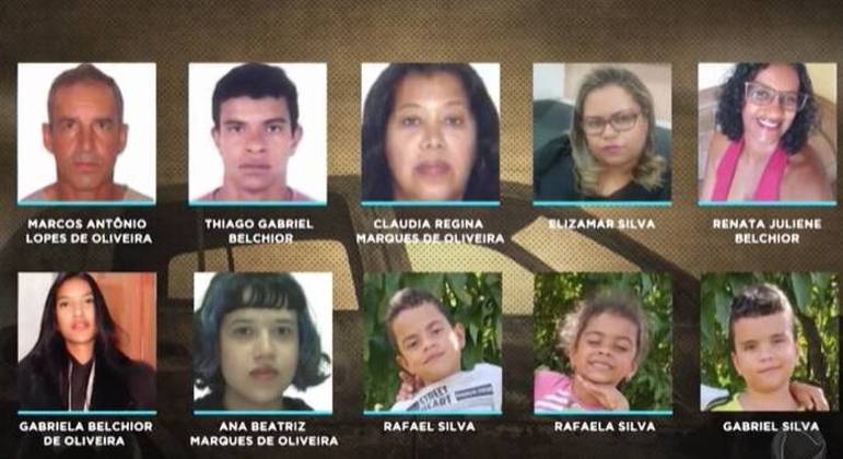 Saiba quem são as dez pessoas da mesma família mortas em chacina no DF